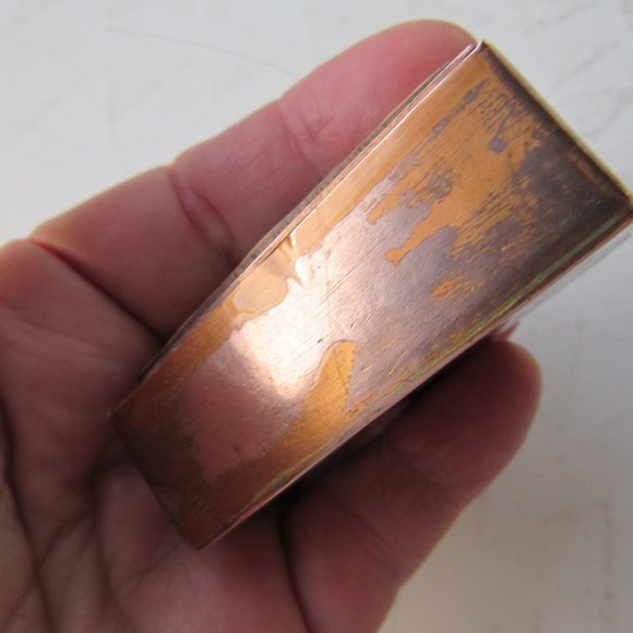 Vintage Copper and Enamel Butterfly Box - Picture 3 of 7